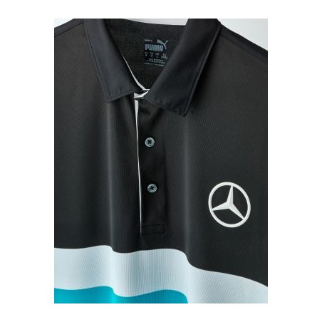 Polo golf homme, Colorblock pur