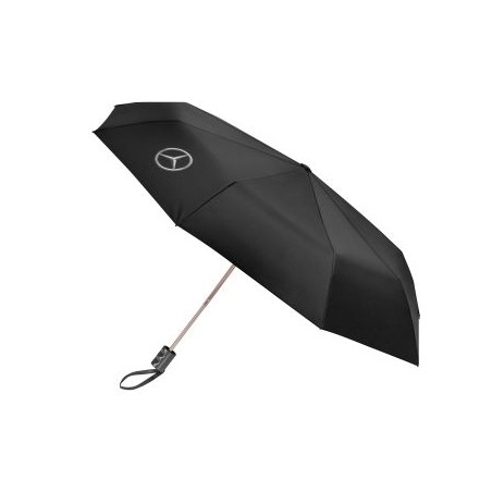 Parapluie de poche noir / vermeil, Polyester