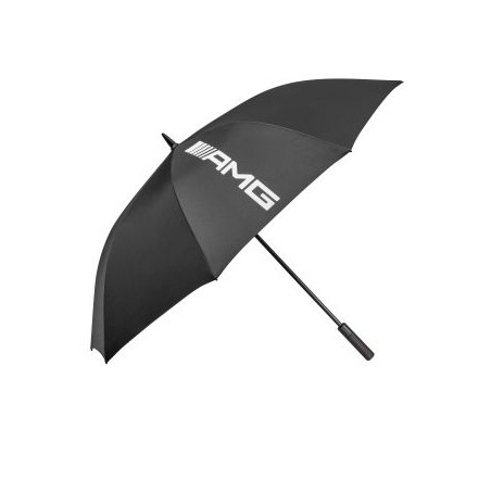 Grand parapluie AMG noir, Polyester
