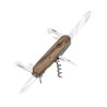 Couteaux de poche, Bois spartiate marron, Acier inoxydable / Bois de noyer, Victorinox