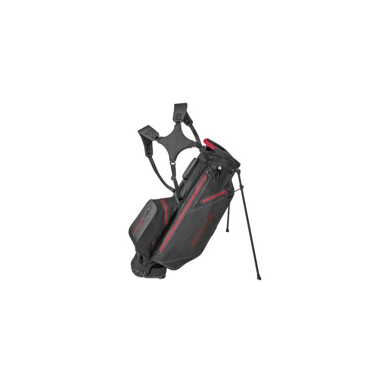 Sac de golf à béquille AMG Coloris noir / rouge, Polyamide