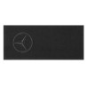 Serviette de douche et de plage noir, Coton, Mercedes-Benz