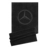 Serviette de douche et de plage noir, Coton, Mercedes-Benz