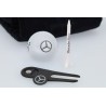 Coffret cadeau golf, grand noir, Polyester