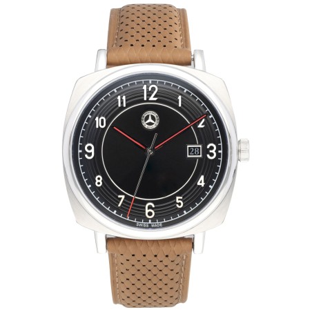 Montre homme en cuir