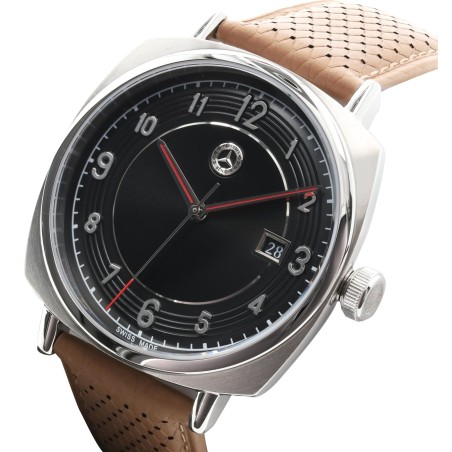 Montre homme en cuir