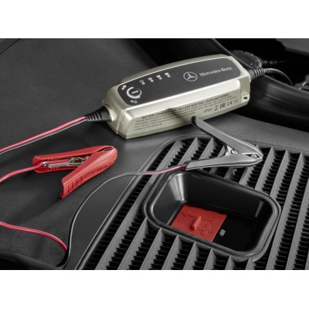 Chargeur avec fonction de maintien en charge, 5 A, pour batteries au plomb et au lithium, ECE