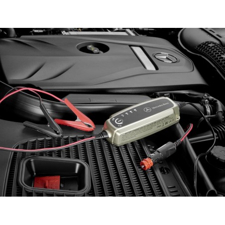 Chargeur avec fonction de maintien en charge, 5 A, pour batteries au plomb et au lithium, ECE