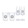 Lot de 4 verres - Mercedes classic