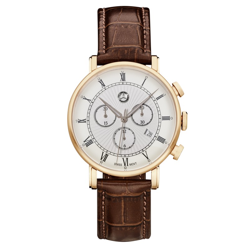 Montre-chrono homme, Retro Classic Gold